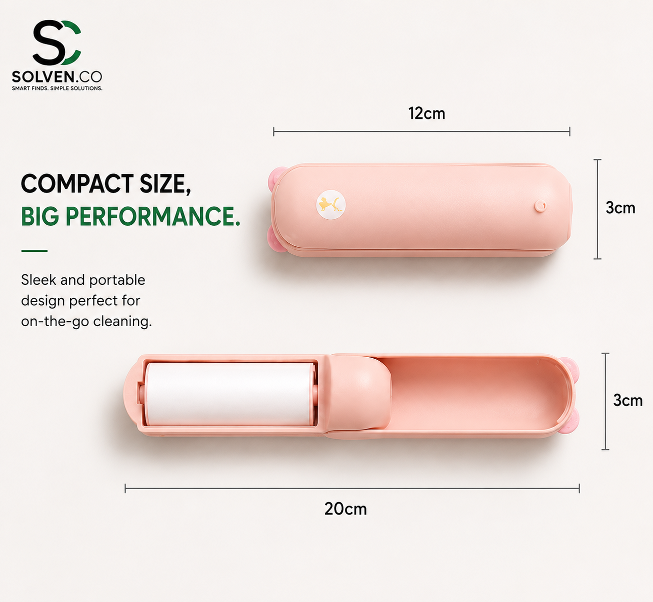 Solven Co™ Reusable Washable Lint Roller