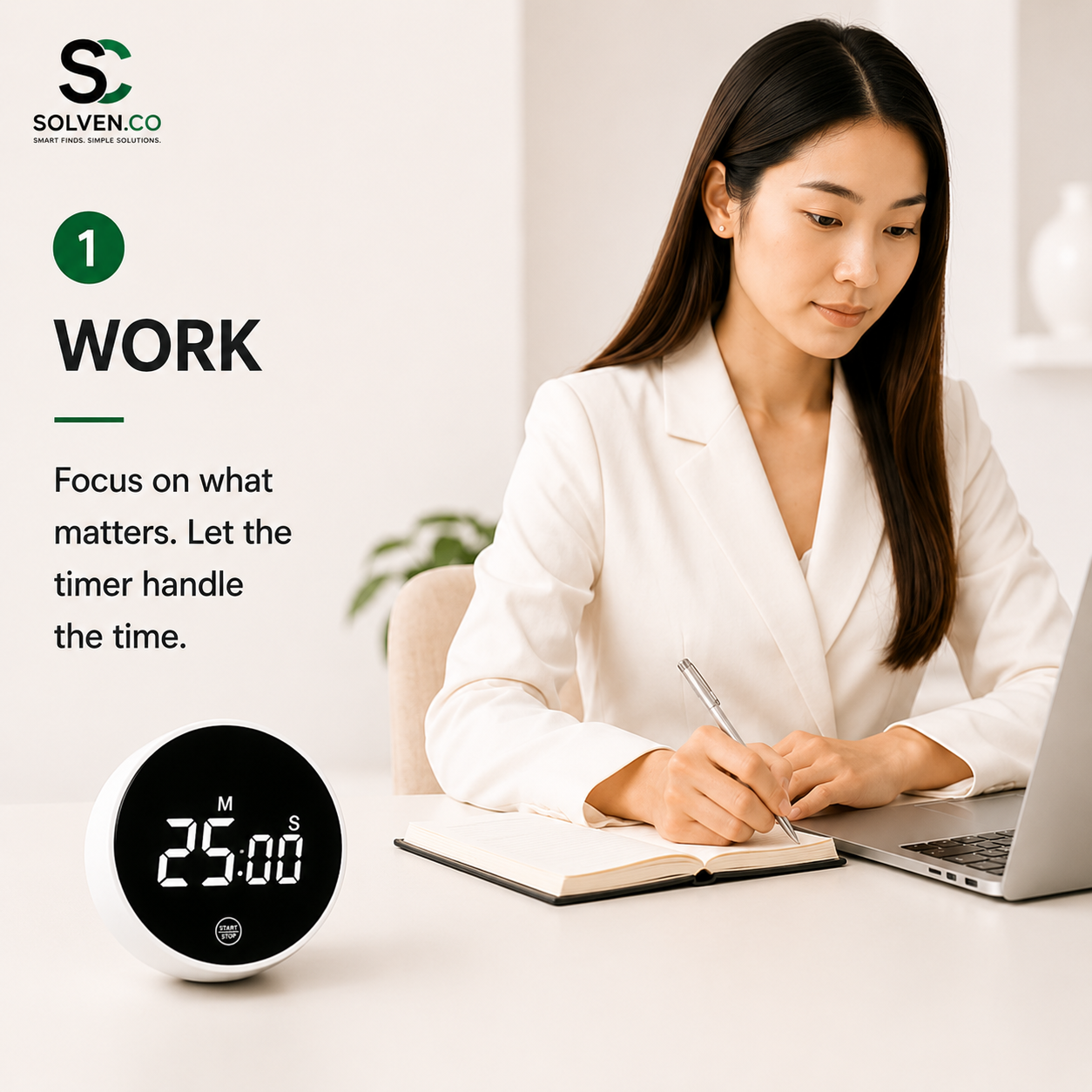 Solven Co™ Smart Digital Timer